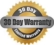 30 Day Warranty